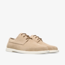 Camper Judd Formal Shoes Beige - Mens Singapore WNGDAS-394